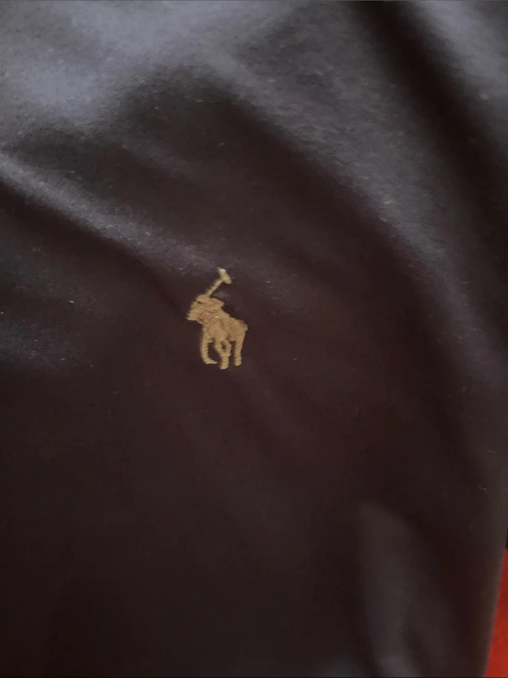 Ralph Lauren Navy Polo Shirt with Embroidered Pony